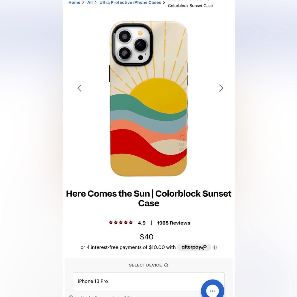 New without box Casely iPhone 13 PRO case